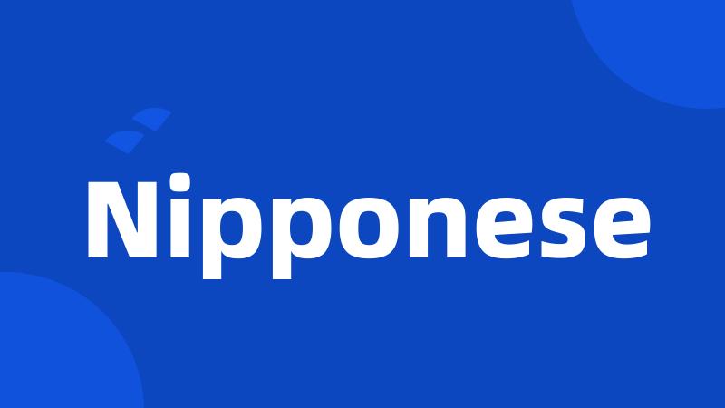 Nipponese