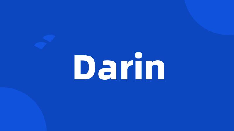 Darin