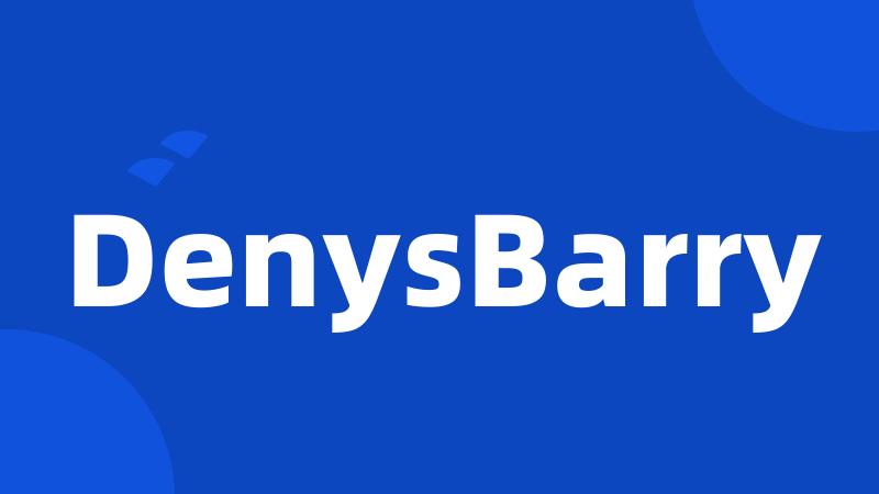 DenysBarry