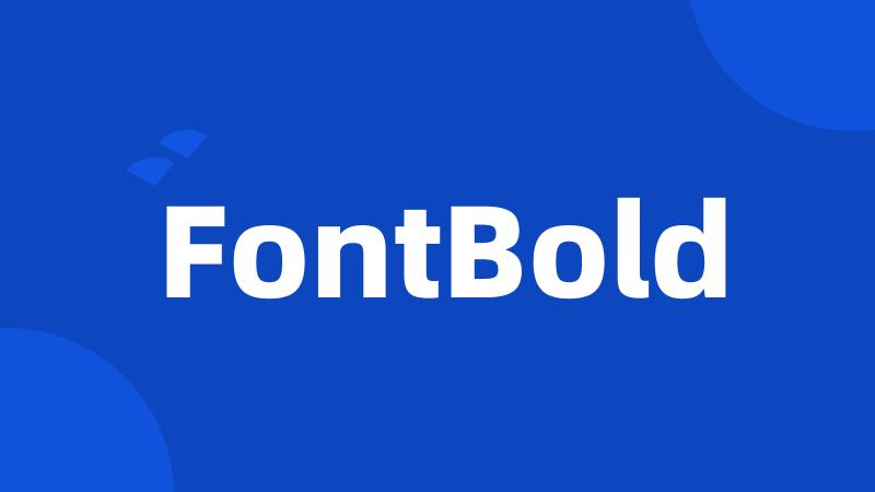 FontBold