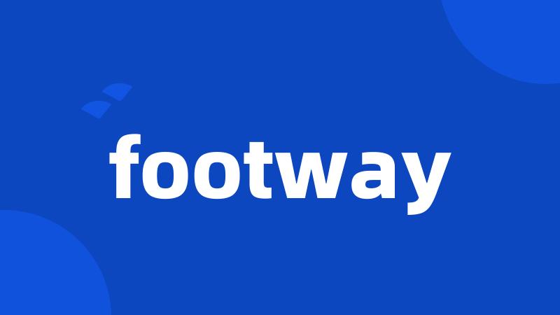 footway