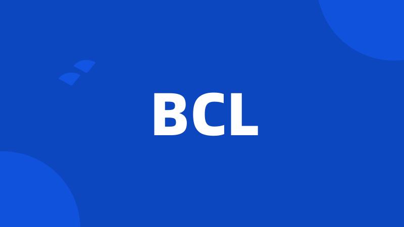 BCL