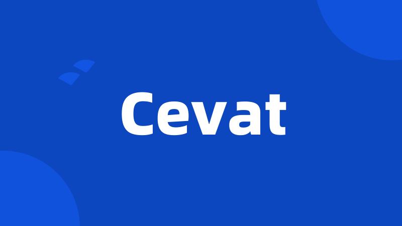 Cevat