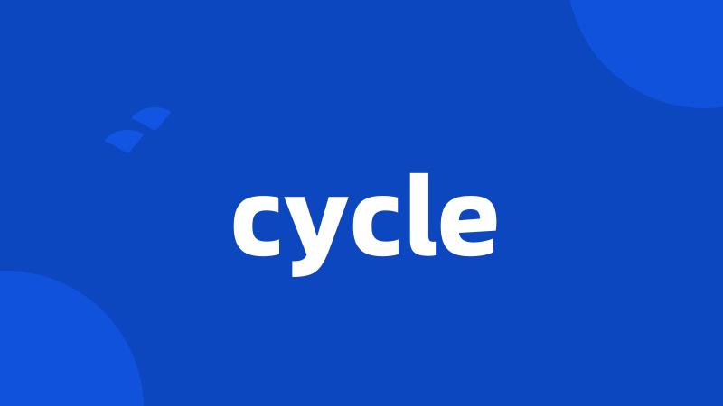 cycle