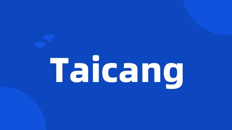 Taicang