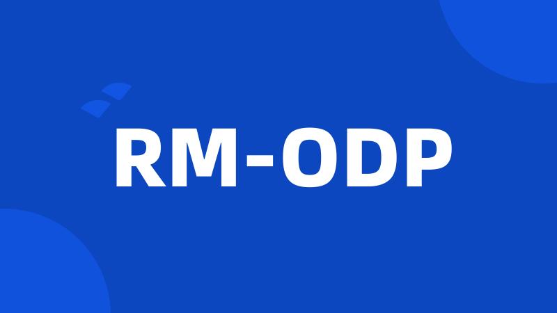 RM-ODP