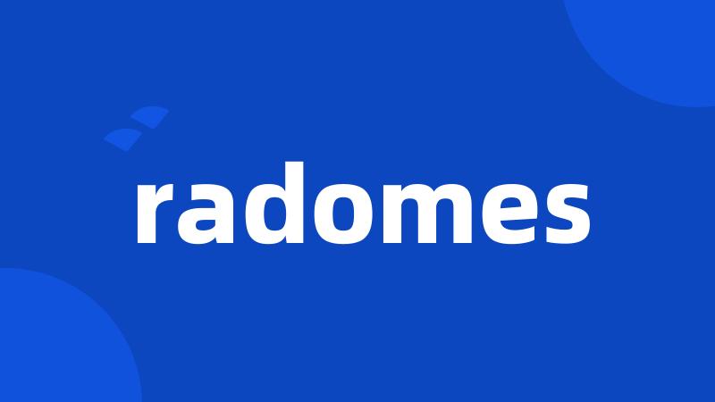 radomes