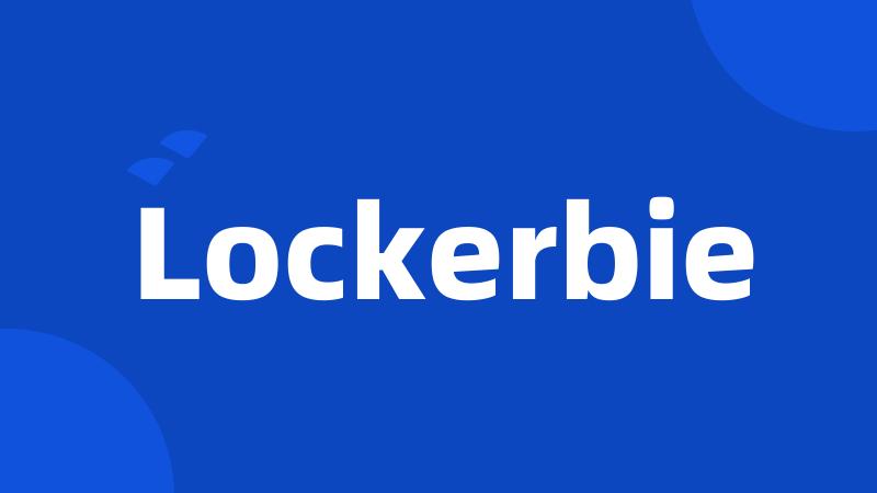 Lockerbie