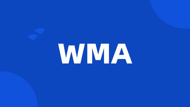 WMA