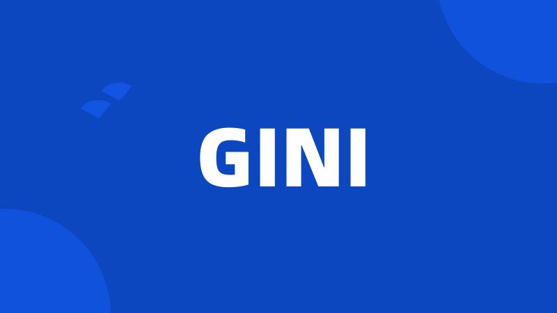 GINI