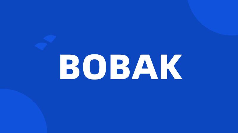 BOBAK