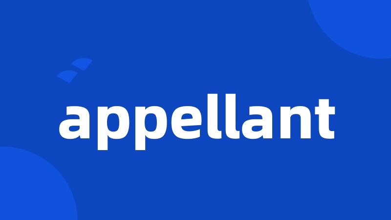 appellant