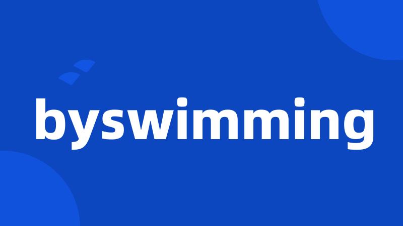 byswimming