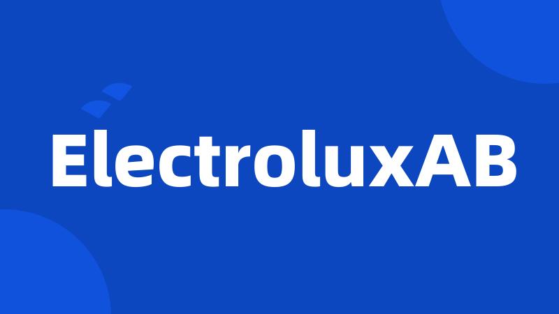 ElectroluxAB