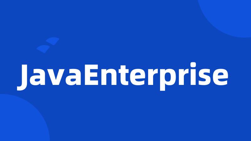 JavaEnterprise