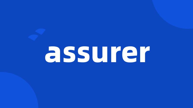 assurer