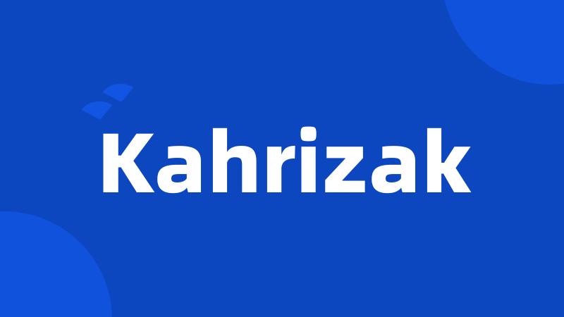 Kahrizak