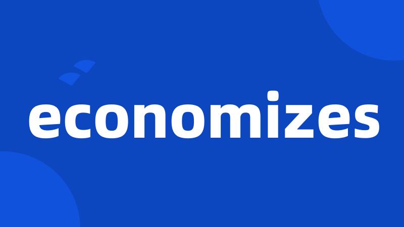 economizes