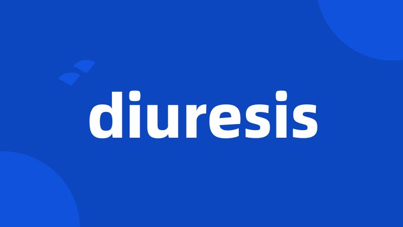 diuresis