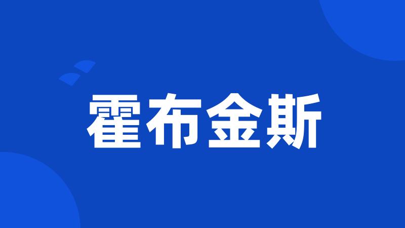 霍布金斯