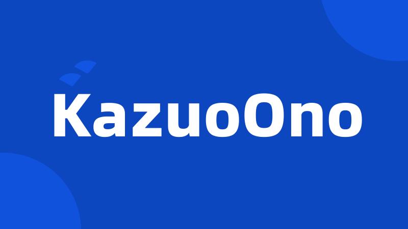 KazuoOno