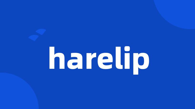 harelip