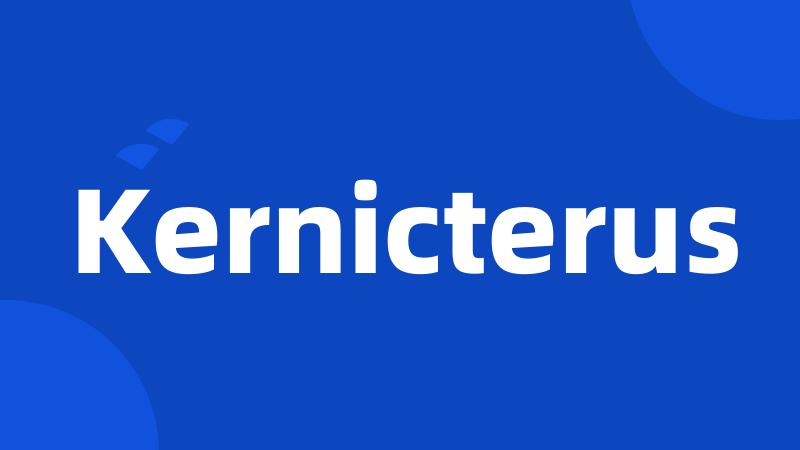 Kernicterus