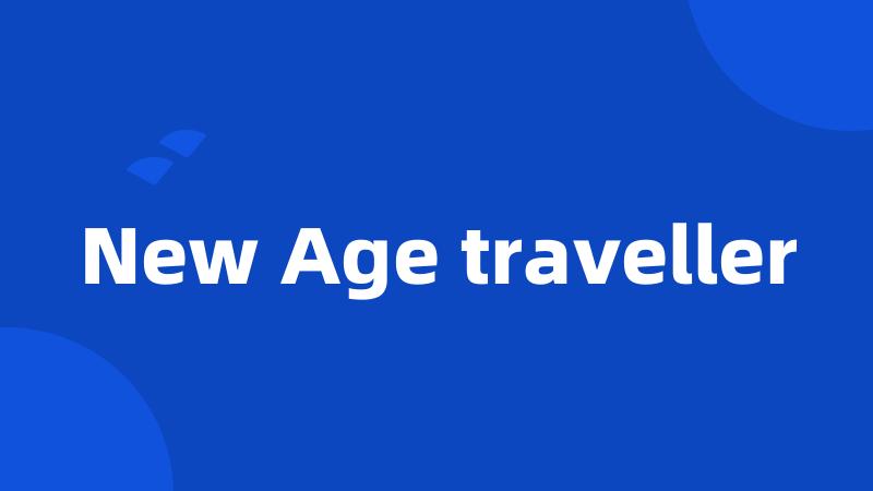 New Age traveller