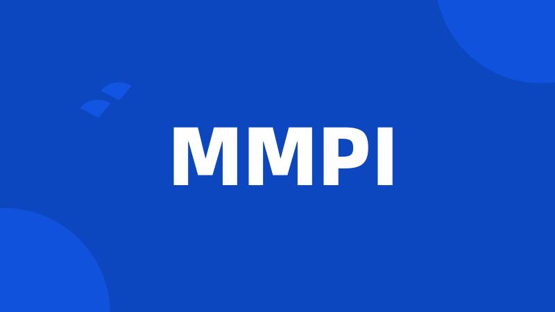 MMPI