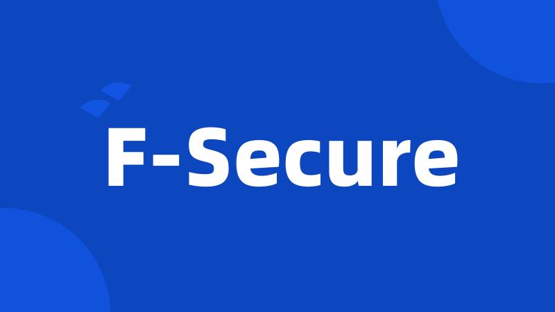 F-Secure