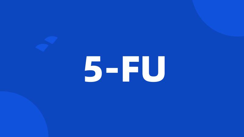 5-FU