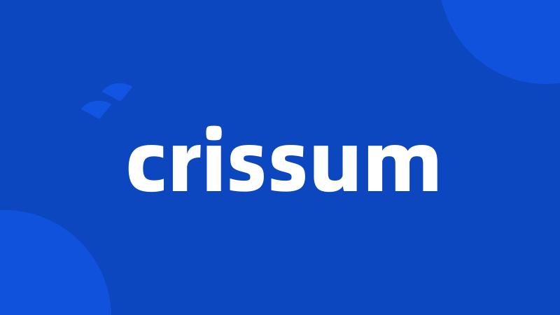 crissum