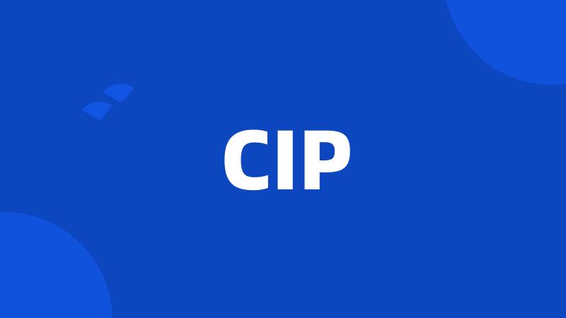 CIP