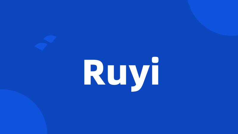 Ruyi