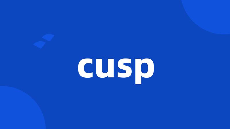 cusp