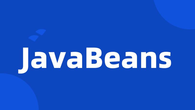 JavaBeans