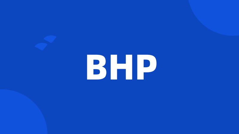 BHP