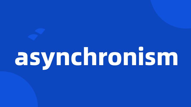 asynchronism