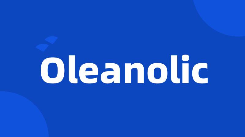 Oleanolic