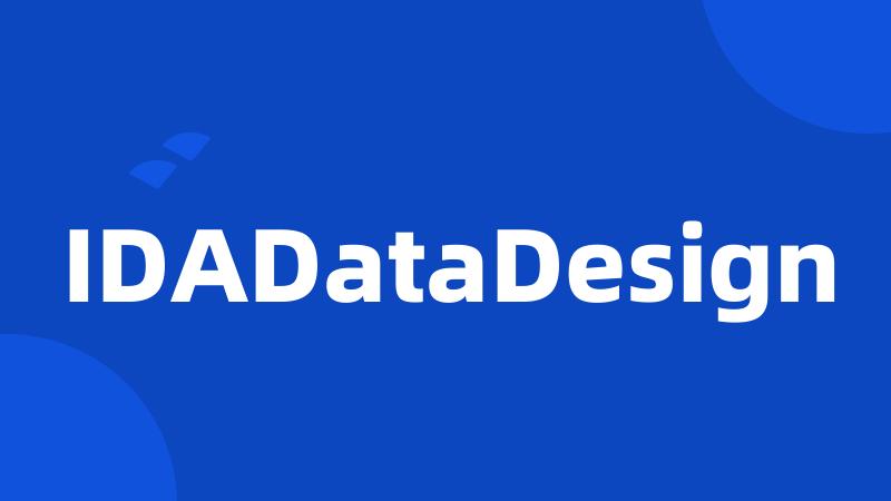 IDADataDesign