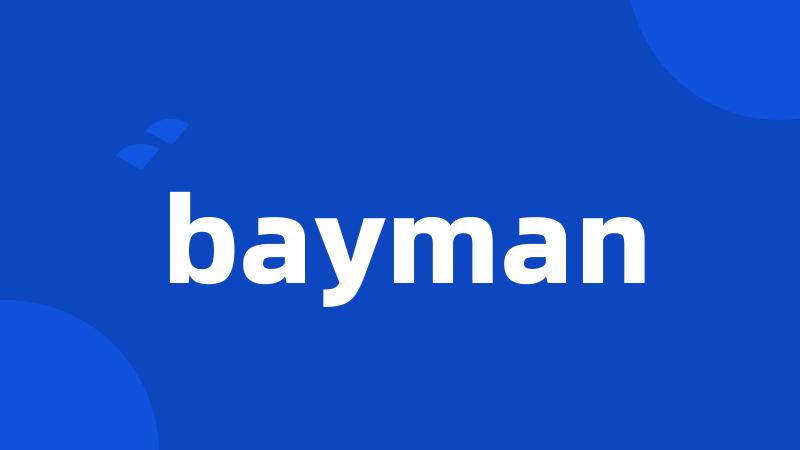 bayman