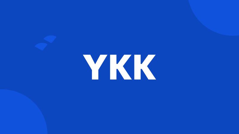 YKK