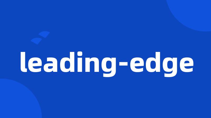 leading-edge