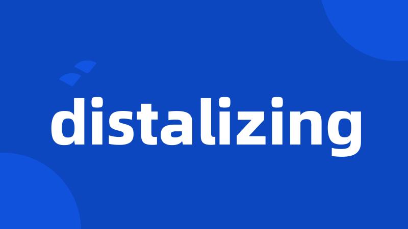 distalizing