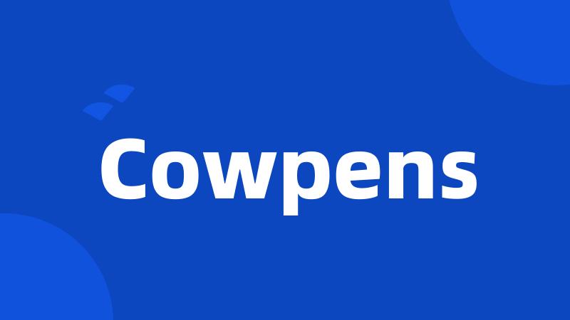 Cowpens