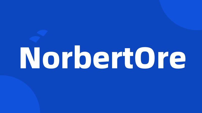 NorbertOre