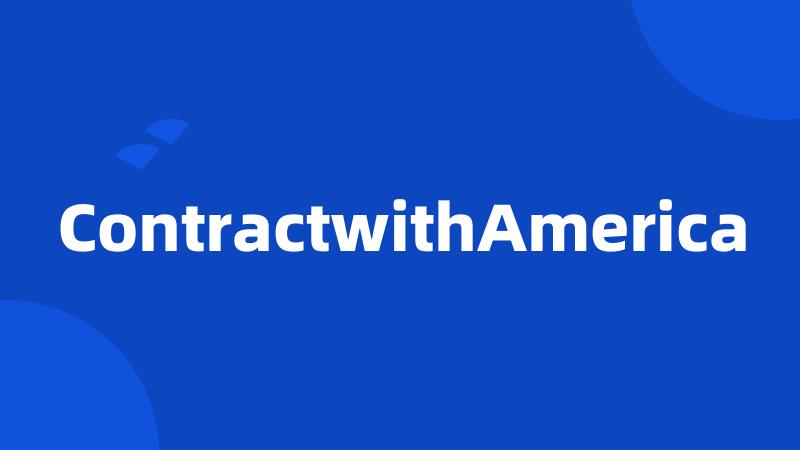 ContractwithAmerica