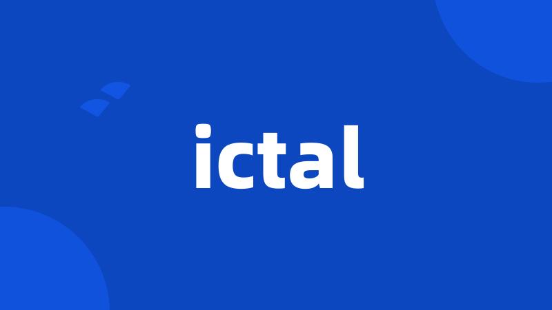 ictal