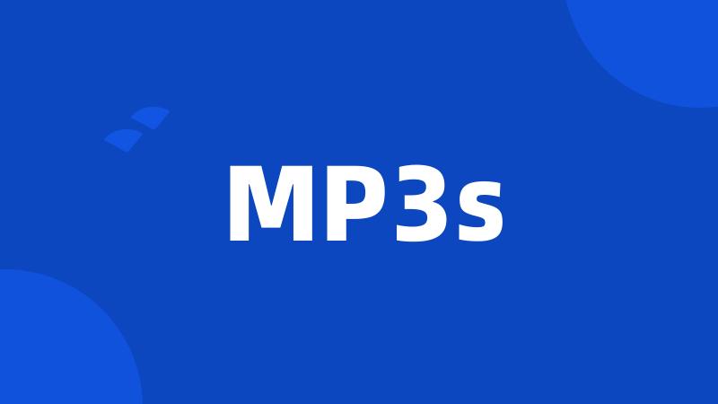 MP3s