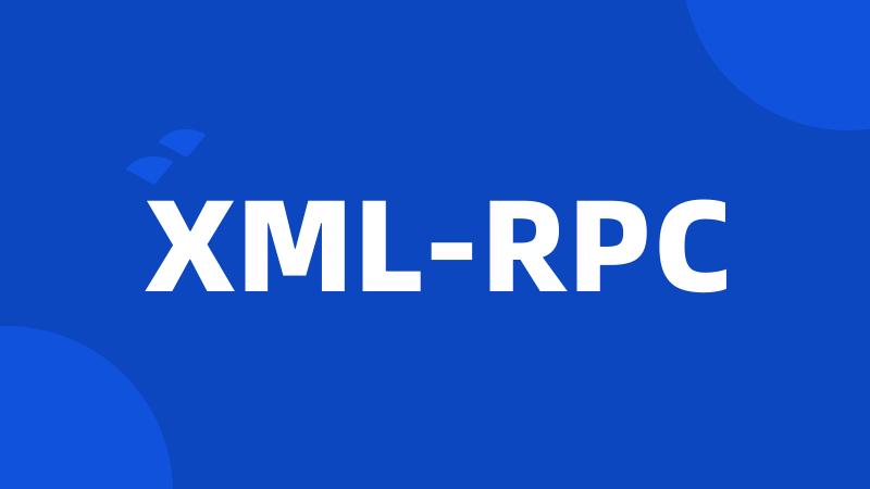 XML-RPC